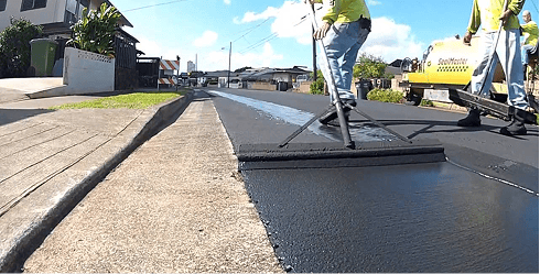 Adams Asphalt & Construction paving and concrete project photo