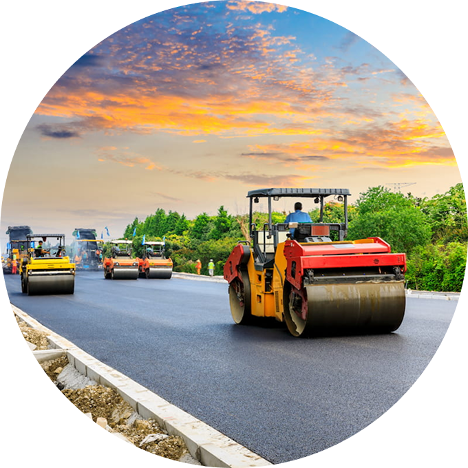 Adams Asphalt & Construction paving and concrete project photo