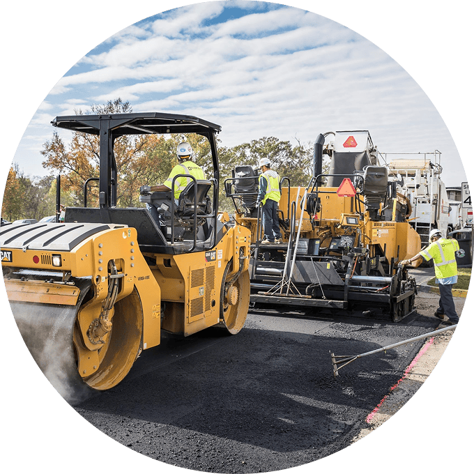 Asphalt paving service by Adams Asphalt & Construction serving Kent, WA