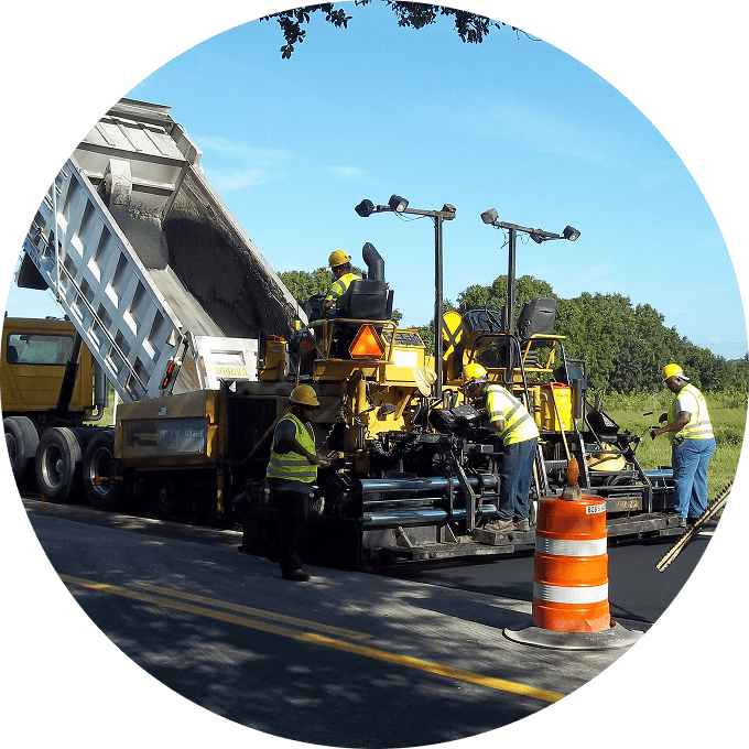 Concrete curb installation by Adams Asphalt & Construction serving Kent, WA