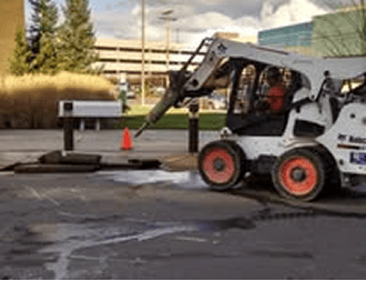 Asphalt paving and concrete construction by Adams Asphalt & Construction in Kent, WA