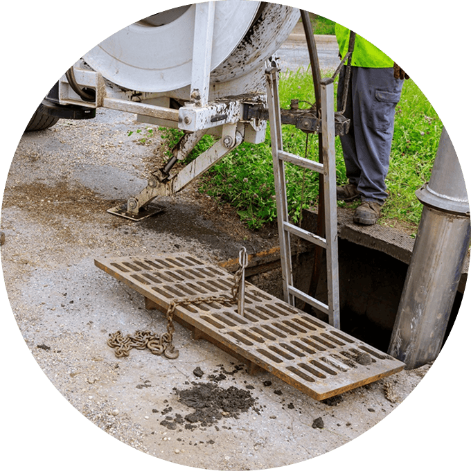 Drain repair work by Adams Asphalt & Construction in Kent, WA