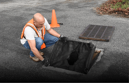 Drain repair work by Adams Asphalt & Construction in Kent, WA
