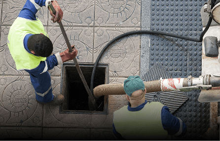 Drain repair work by Adams Asphalt & Construction in Kent, WA