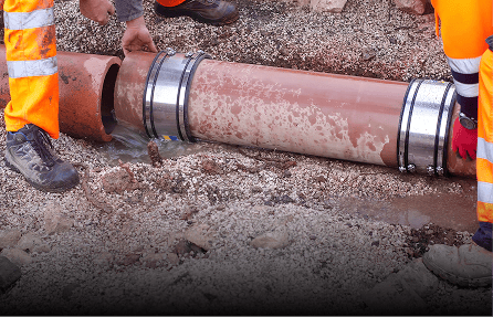 Drain repair work by Adams Asphalt & Construction in Kent, WA