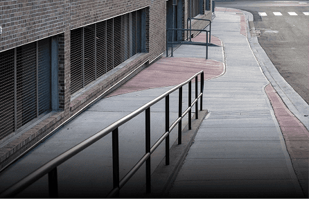 Concrete sidewalk installation by Adams Asphalt & Construction in Kent, WA