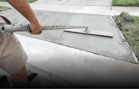 Concrete sidewalk installation by Adams Asphalt & Construction in Kent, WA